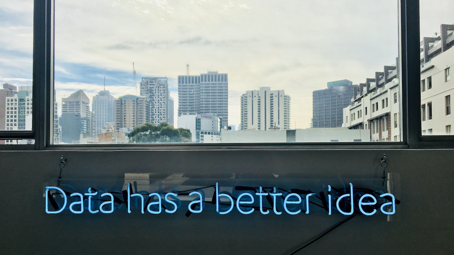 critical numbers have a better idea neon sign