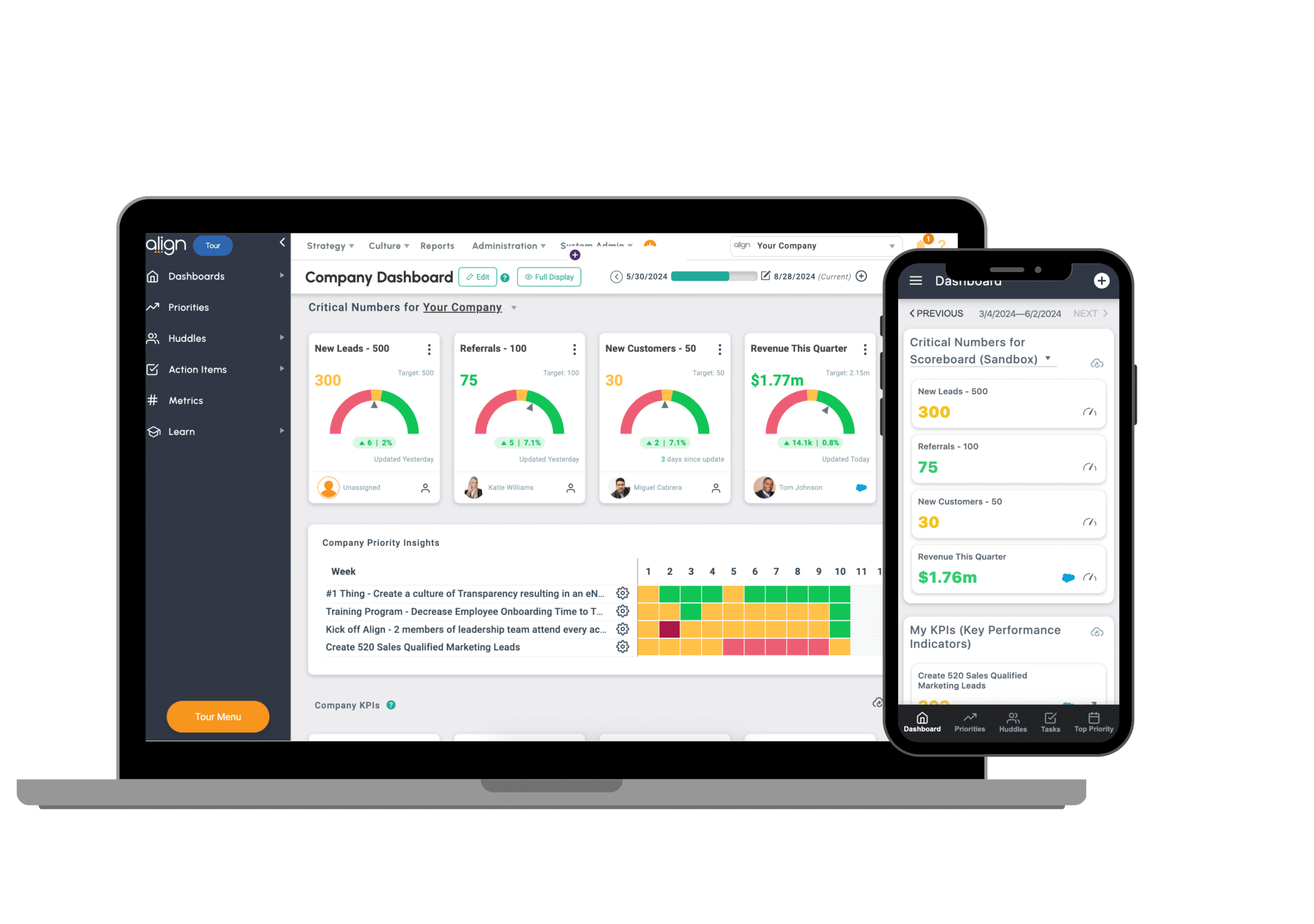 Align Computer & Phone – 2024