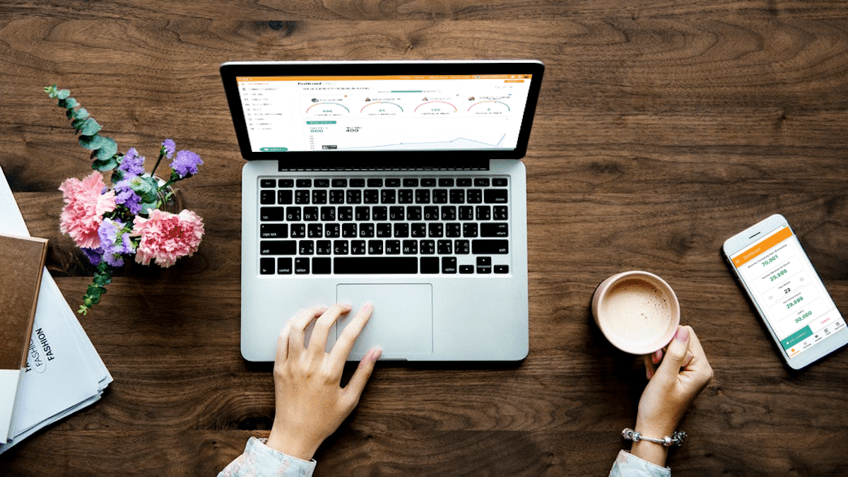 align on computer and phone