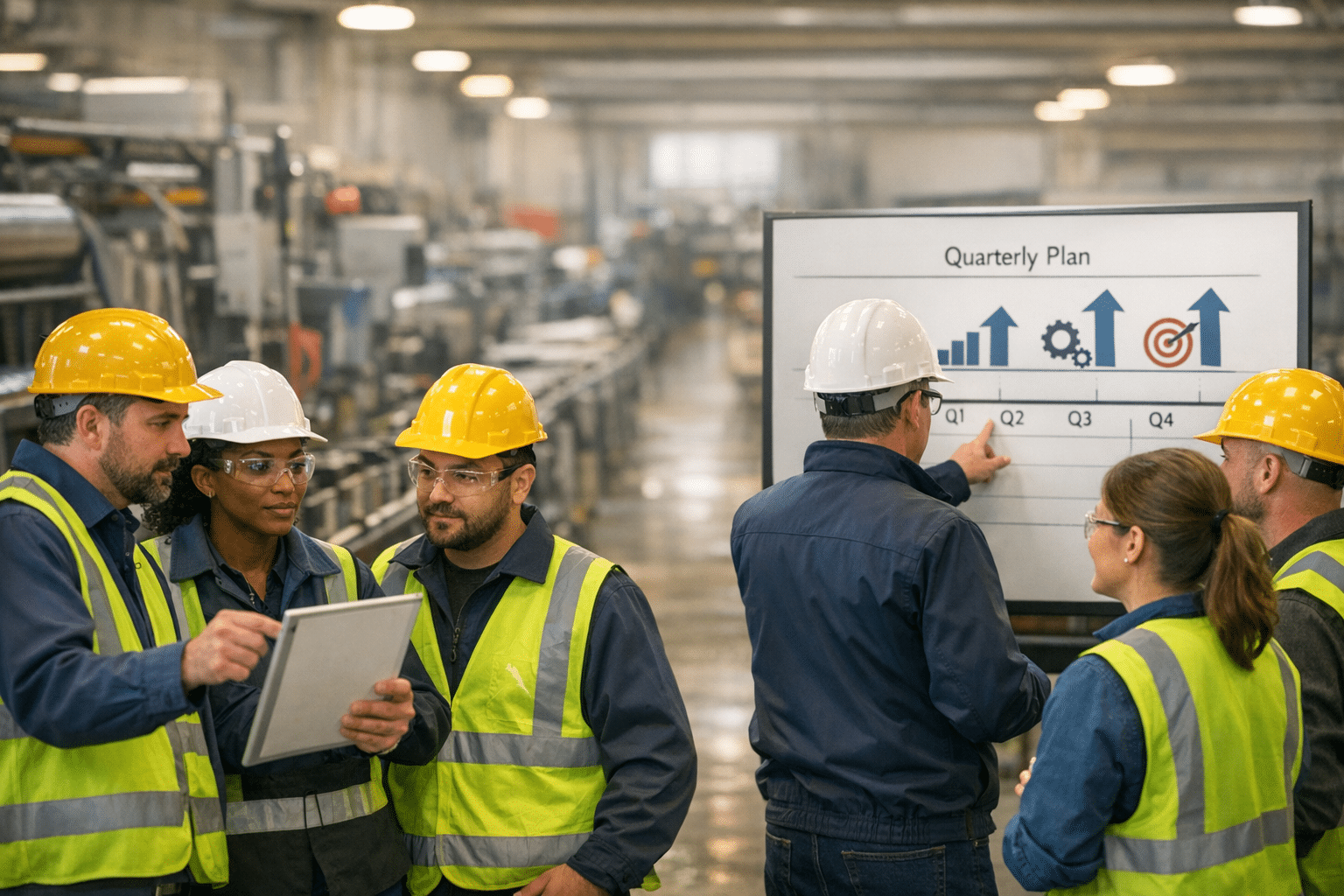 Manufacturing tracking execution